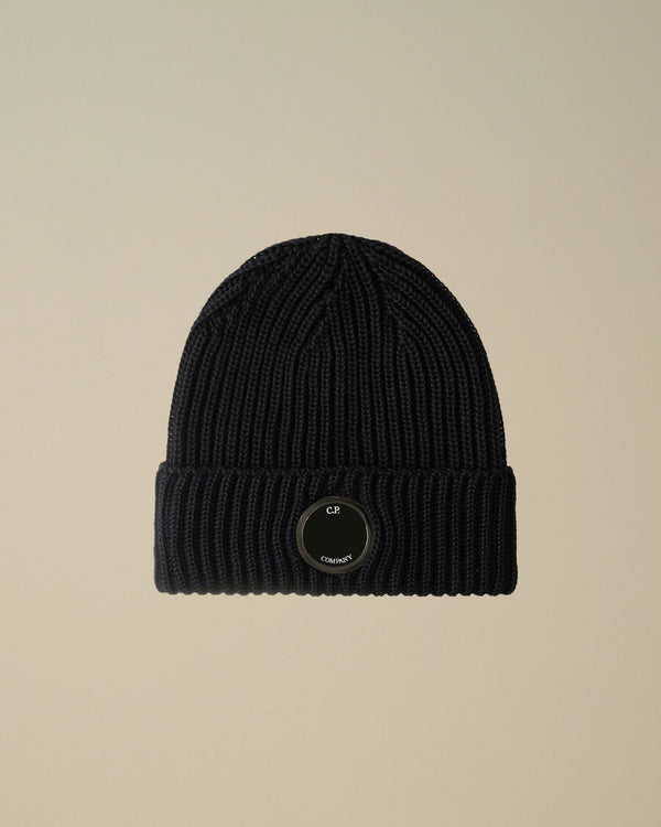 EXTRAFINE MERINO WOOL LENS BEANIE